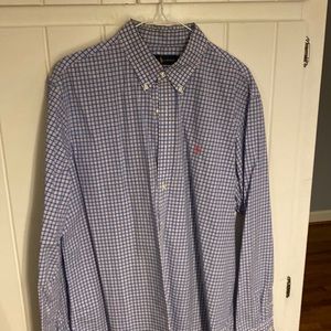 Polo by Ralph Lauren button down long sleeve shirt.